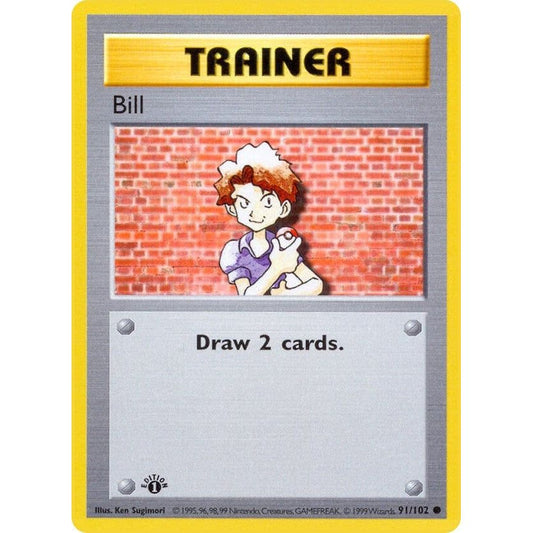 Image for Bill (091/102) (BSS) - Pokemon