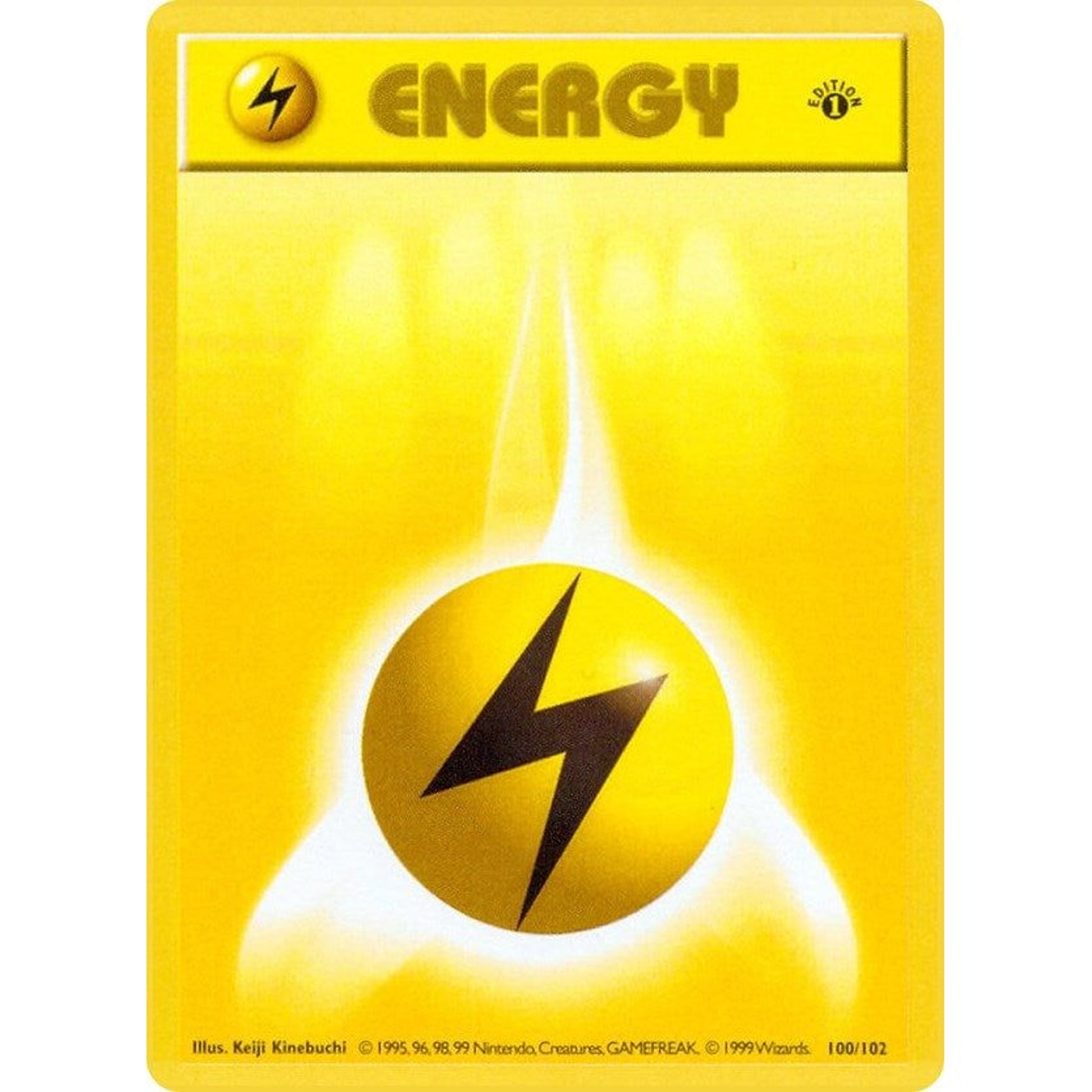 Image for Lightning Energy (100/102) (BSS) - Pokemon