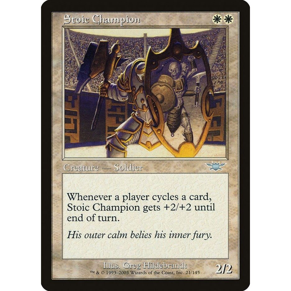 Image for Stoic Champion (21) (LGN) - Magic: The Gathering
