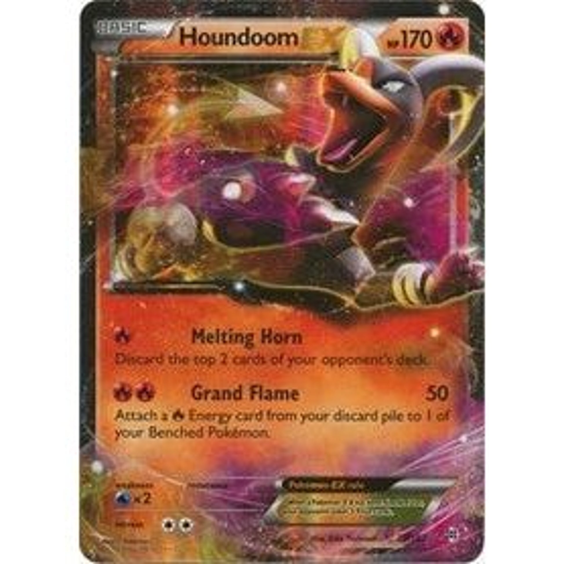 Image for Houndoom EX (21/162) (BKT) - Pokemon