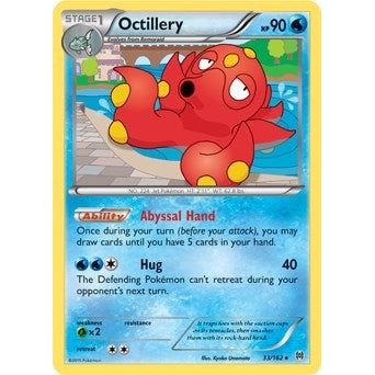 Image for Octillery (33/162) (BKT) - Pokemon