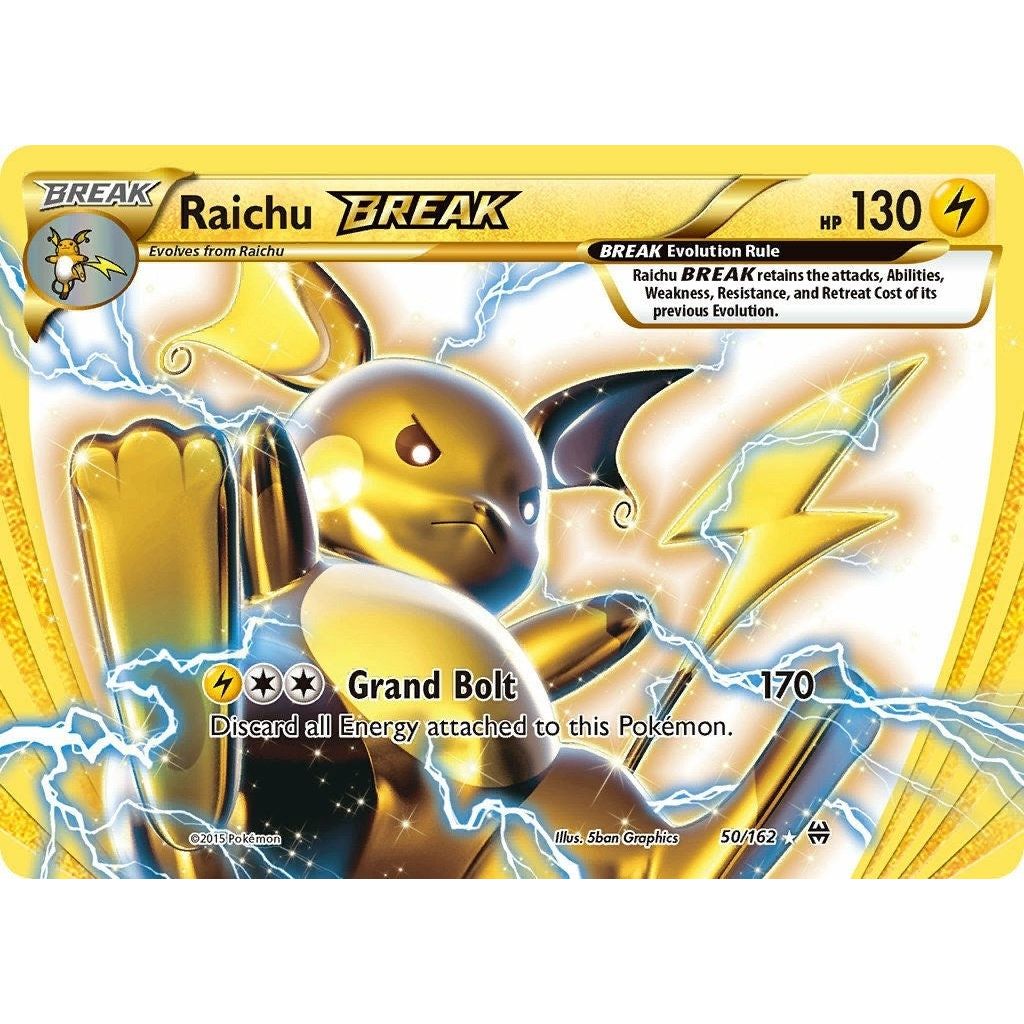 Image for Raichu BREAK (50/162) (BKT) - Pokemon