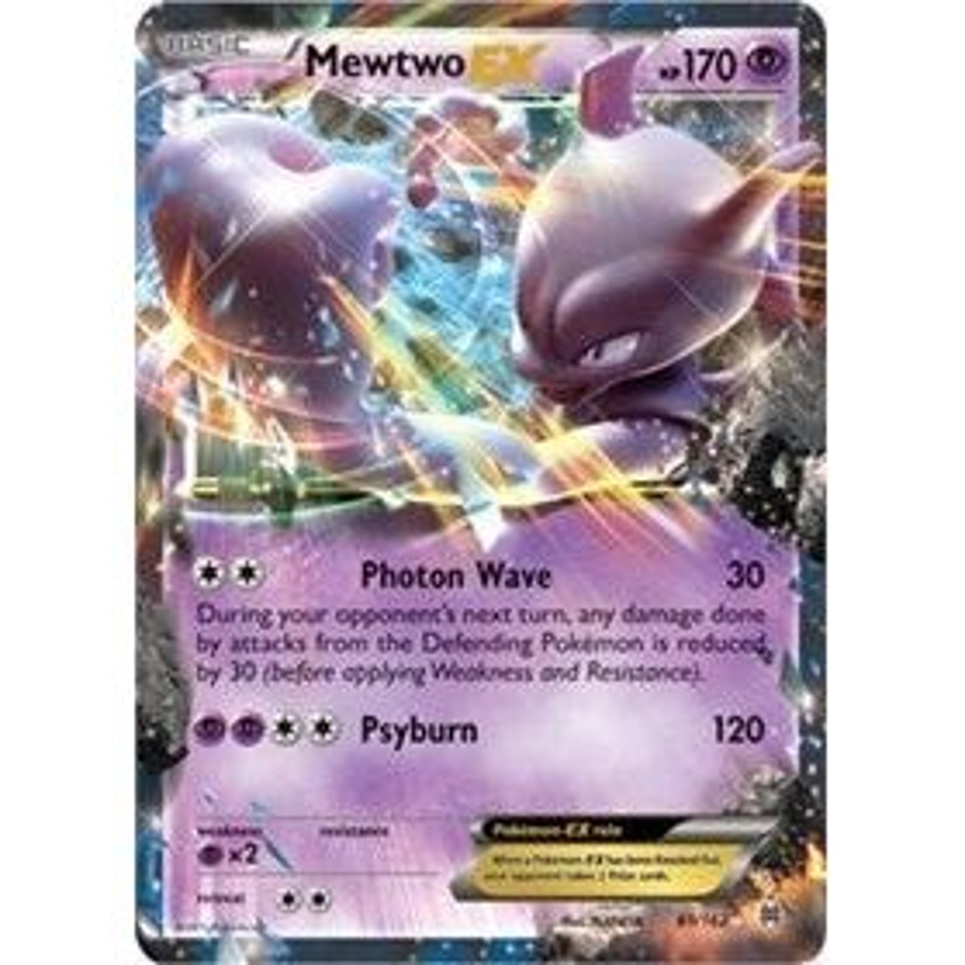 Image for Mewtwo EX (61) (61/162) (BKT) - Pokemon
