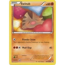 Image for Swinub (80/162) (BKT) - Pokemon