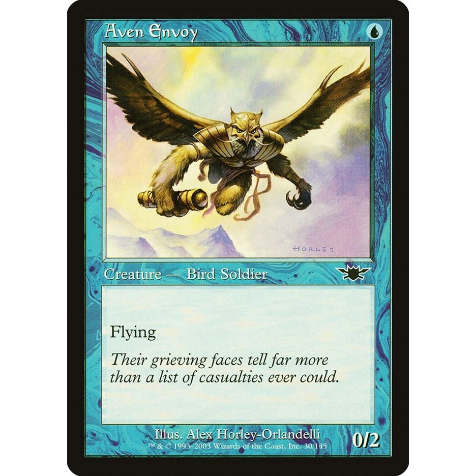 Image for Aven Envoy (30) (LGN) - Magic: The Gathering