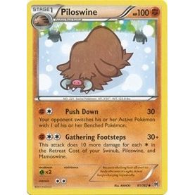 Image for Piloswine (81/162) (BKT) - Pokemon