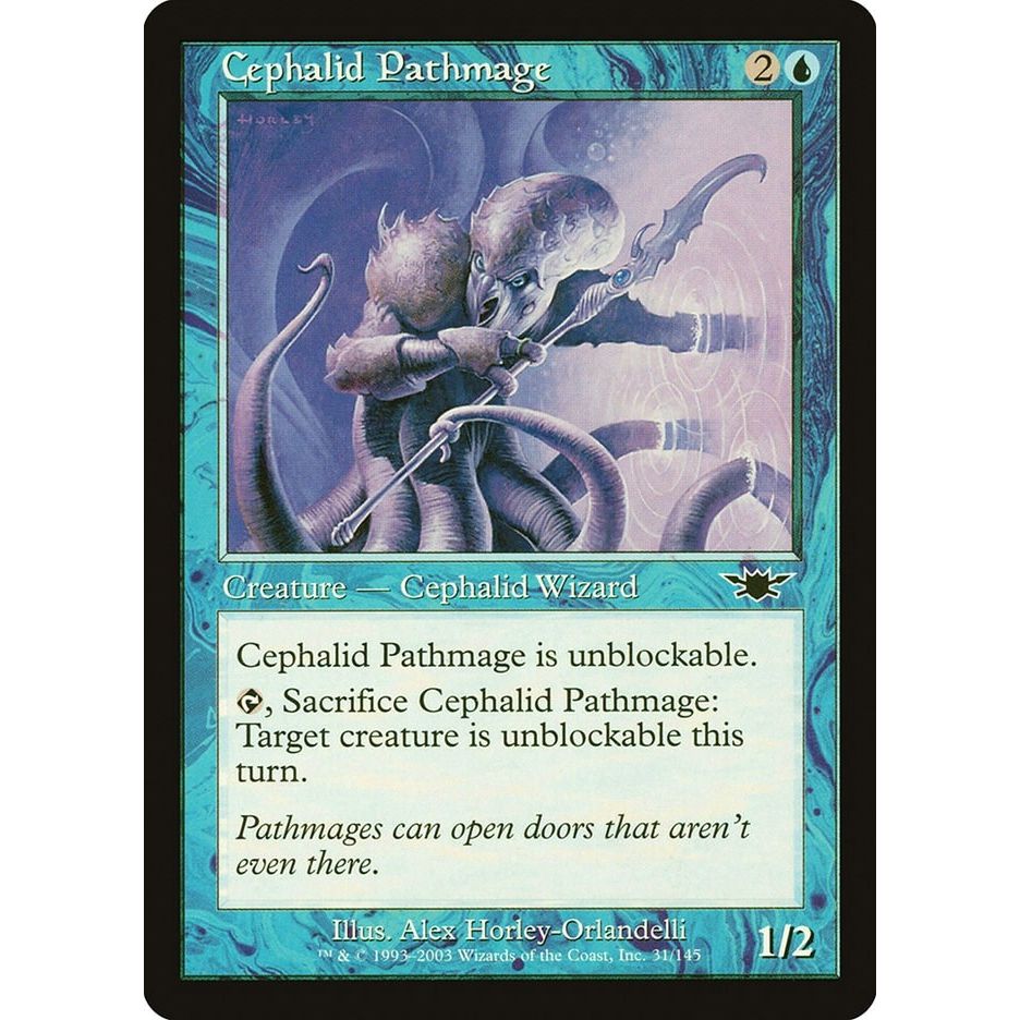 Image for Cephalid Pathmage (31) (LGN) - Magic: The Gathering