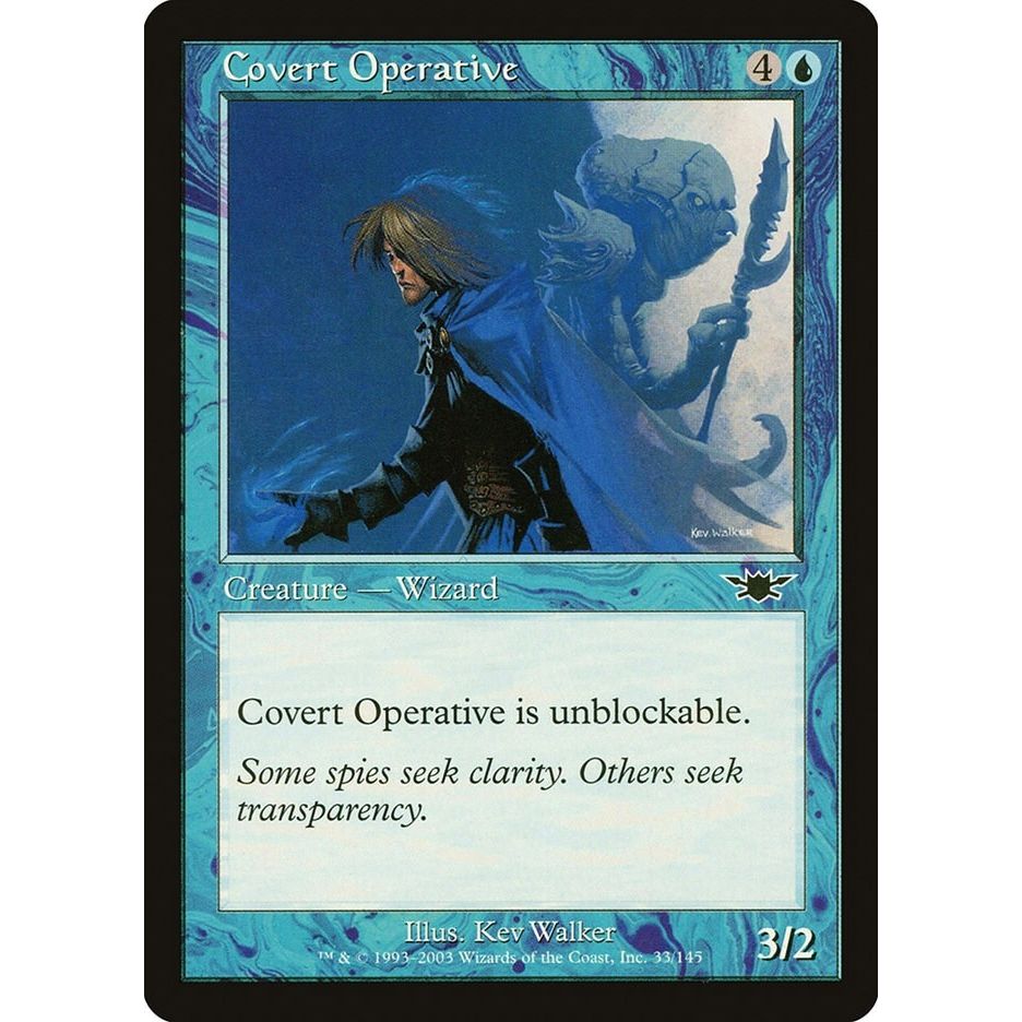 Image for Covert Operative (33) (LGN) - Magic: The Gathering