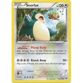 Image for Snorlax (118/162) (BKT) - Pokemon