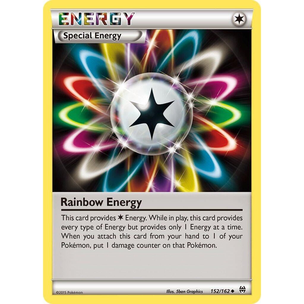 Image for Rainbow Energy (152/162) (BKT) - Pokemon
