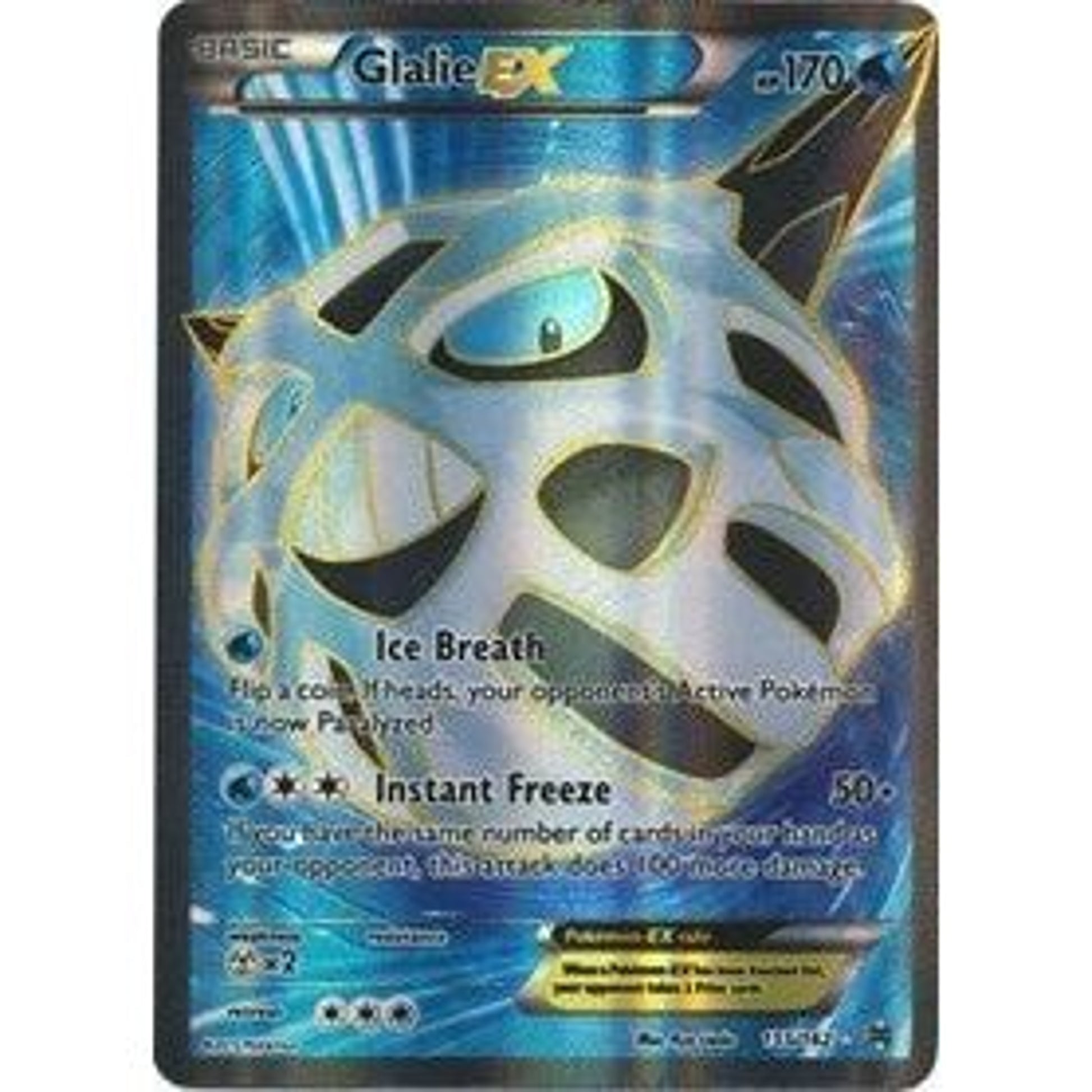 Image for Glalie EX (Full Art) (155/162) (BKT) - Pokemon