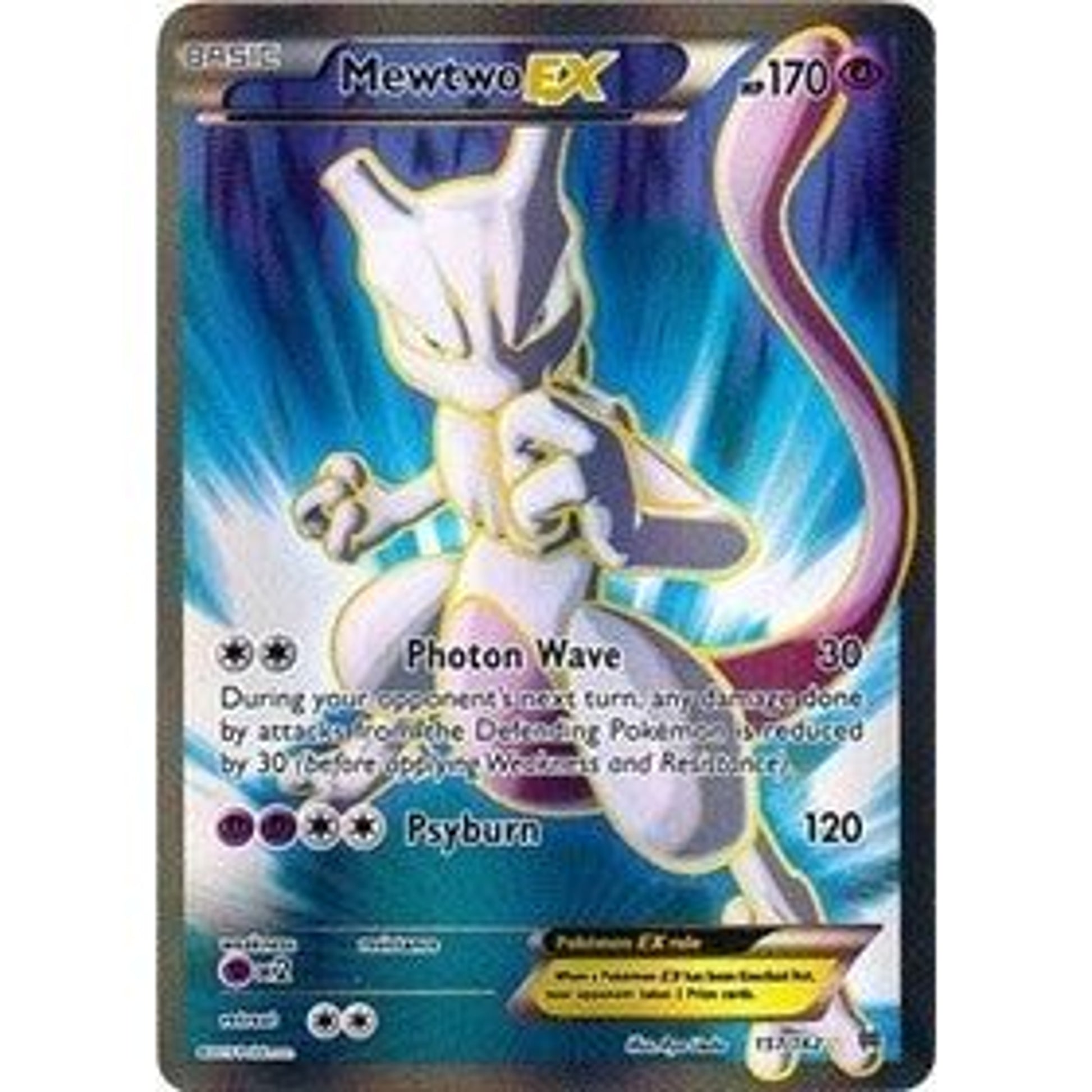 Image for Mewtwo EX (157 Full Art) (157/162) (BKT) - Pokemon