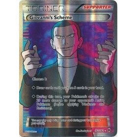 Image for Giovanni's Scheme (Full Art) (162/162) (BKT) - Pokemon