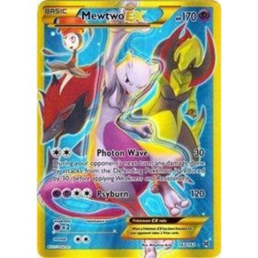Image for Mewtwo EX (163 Secret Full Art) (163/162) (BKT) - Pokemon