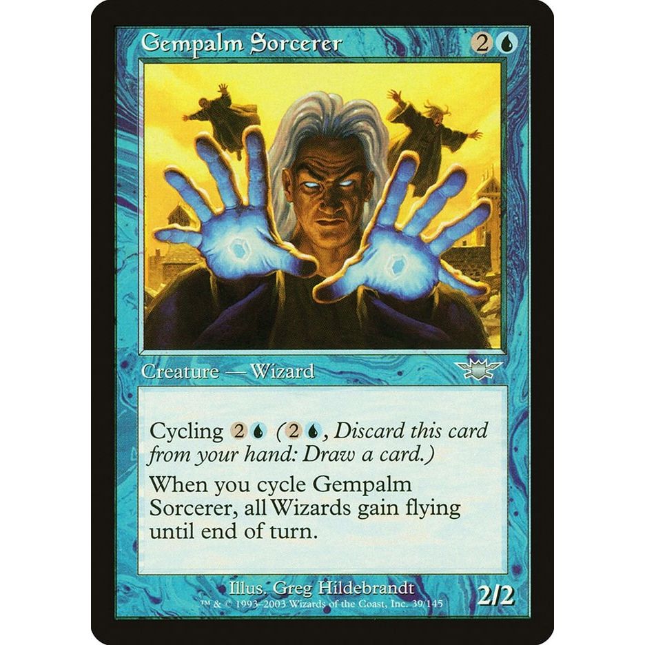 Image for Gempalm Sorcerer (39) (LGN) - Magic: The Gathering