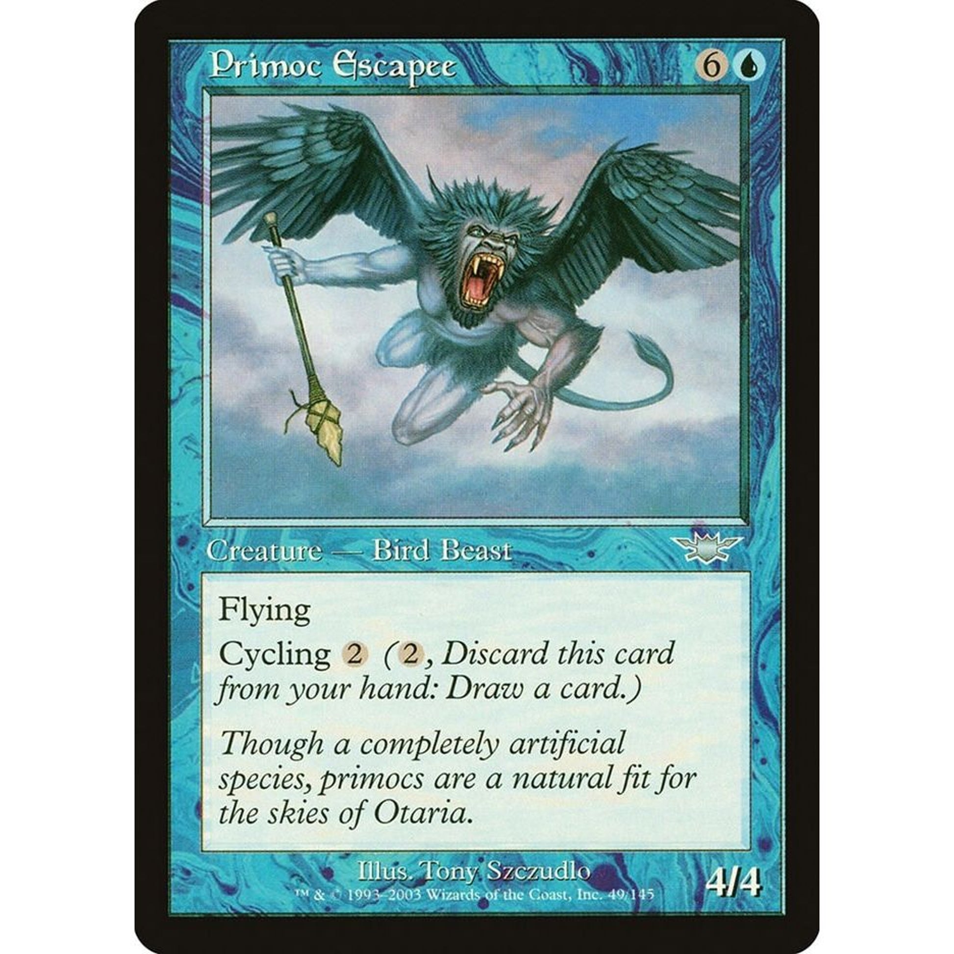 Image for Primoc Escapee (49) (LGN) - Magic: The Gathering
