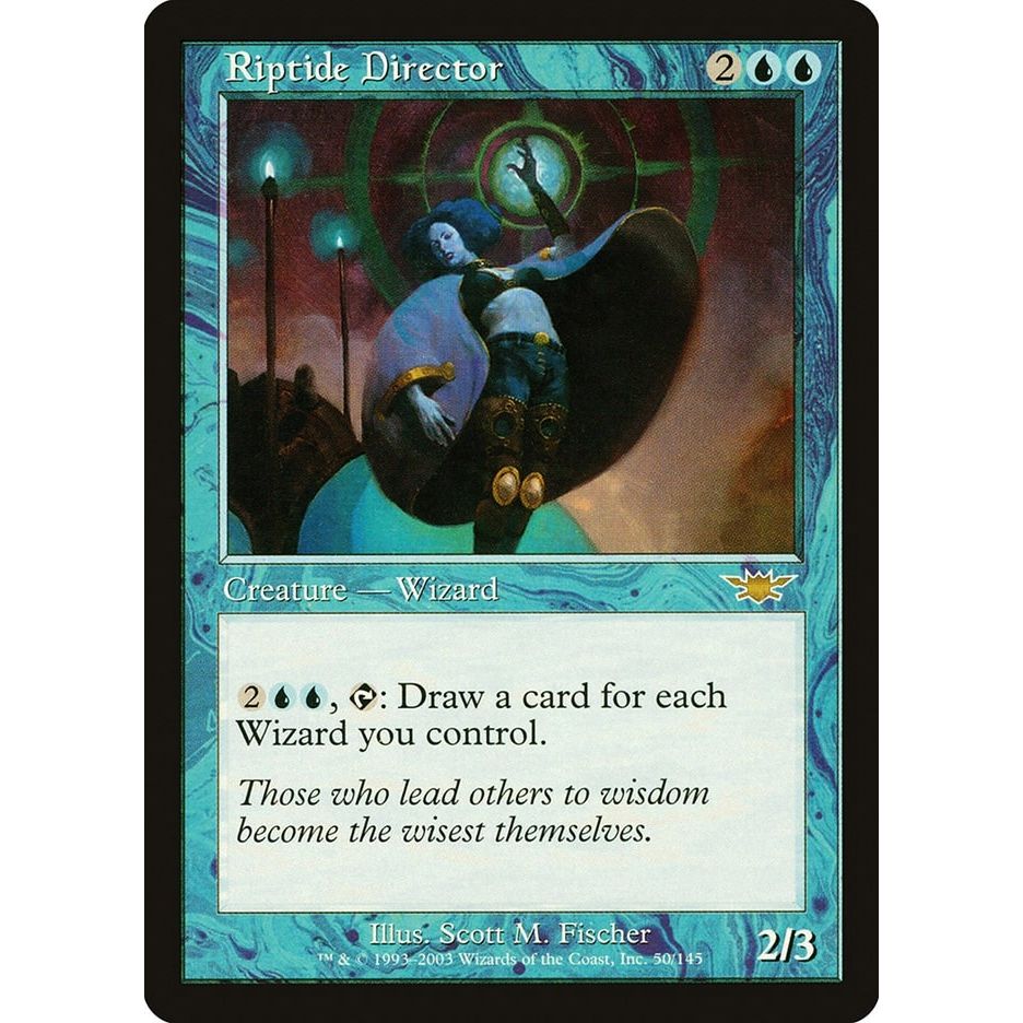 Image for Riptide Director (50) (LGN) - Magic: The Gathering