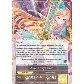 Image for Alice, Girl of the Lake // Alice, the Fairy Queen (TTW-001/J) (TTW) - Force of Will