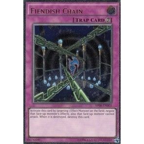 Image for Fiendish Chain (UTR) (AP08-EN003) (AP08) - YuGiOh