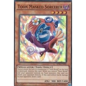 Image for Toon Masked Sorcerer (AP08-EN006) (AP08) - YuGiOh