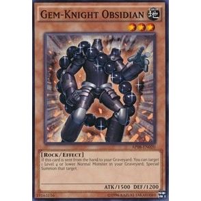 Image for Gem-Knight Obsidian (AP08-EN020) (AP08) - YuGiOh