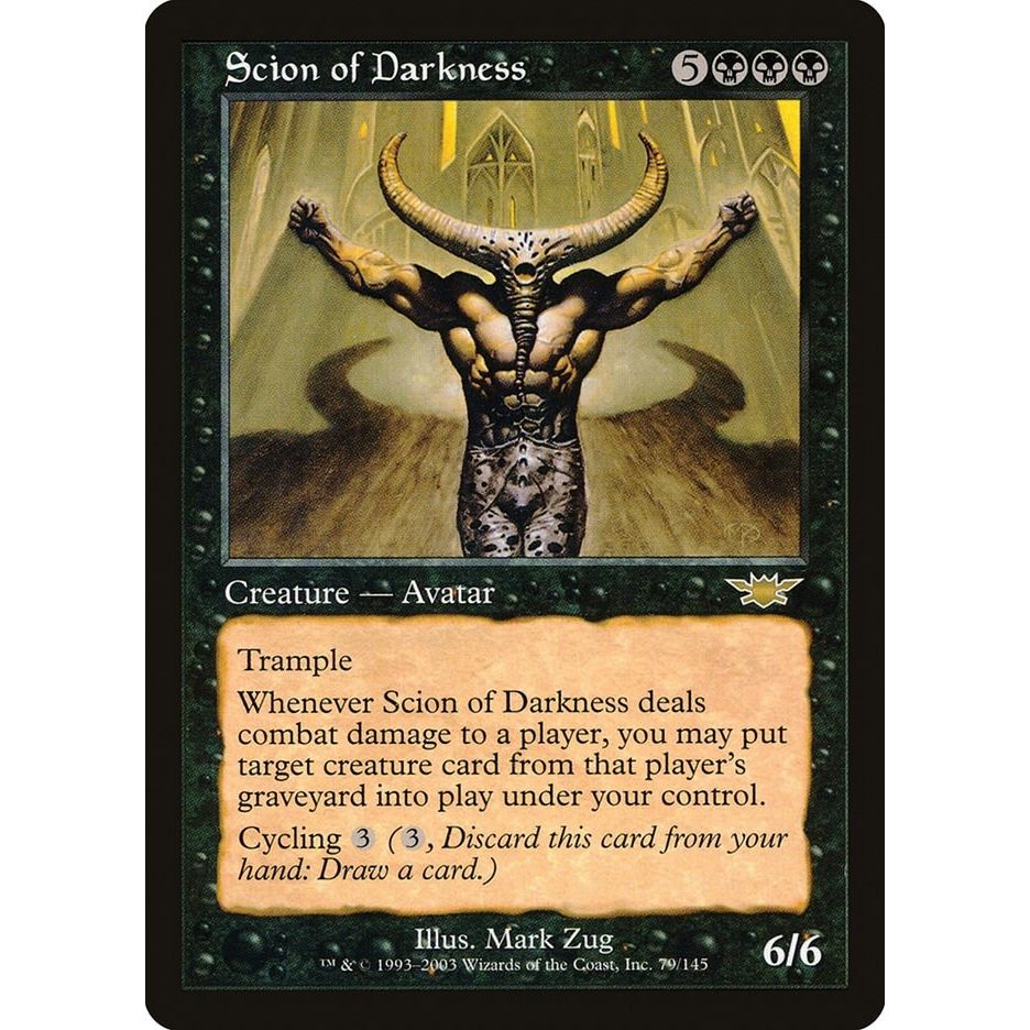 Image for Scion of Darkness (79) (LGN) - Magic: The Gathering