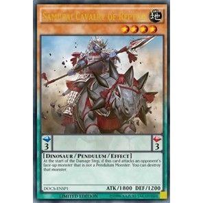 Image for Samurai Cavalry of Reptier (ENSP1) (DOCS-ENSP1) (DOCS) - YuGiOh