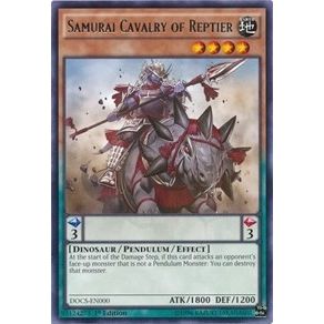Image for Samurai Cavalry of Reptier (DOCS-EN000) (DOCS) - YuGiOh