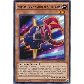 Image for Superheavy Samurai Soulclaw (DOCS-EN008) (DOCS) - YuGiOh