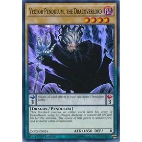Image for Vector Pendulum, the Dracoverlord (DOCS-EN024) (DOCS) - YuGiOh