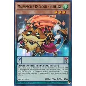 Image for Majespecter Raccoon - Bunbuku (DOCS-EN026) (DOCS) - YuGiOh