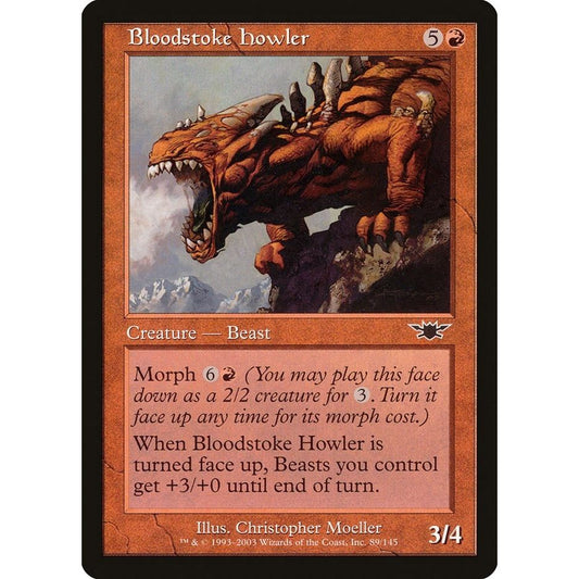 Image for Bloodstoke Howler (89) (LGN) - Magic: The Gathering