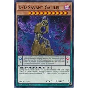 Image for D/D Savant Galilei (DOCS-EN091) (DOCS) - YuGiOh