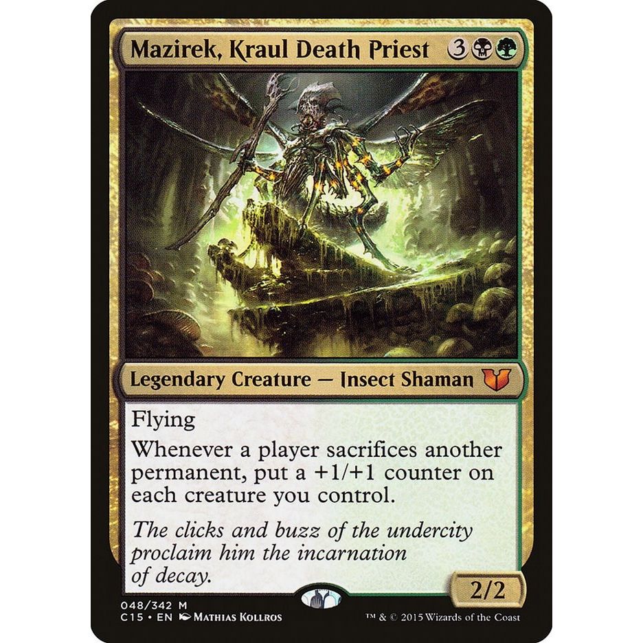 Image for Mazirek, Kraul Death Priest (48) (C15) - Magic: The Gathering