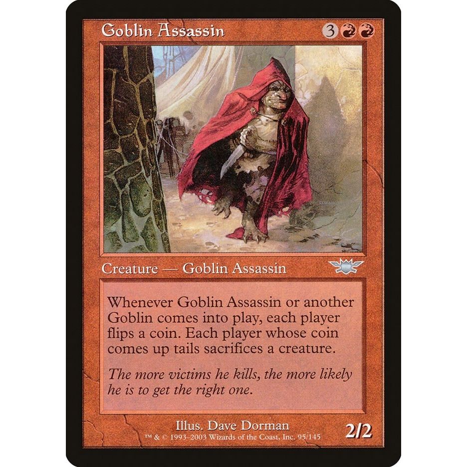 Image for Goblin Assassin (95) (LGN) - Magic: The Gathering