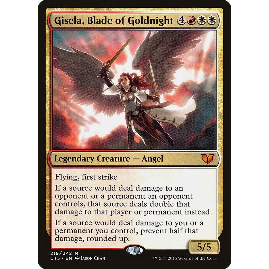 Image for Gisela, Blade of Goldnight (219) (C15) - Magic: The Gathering