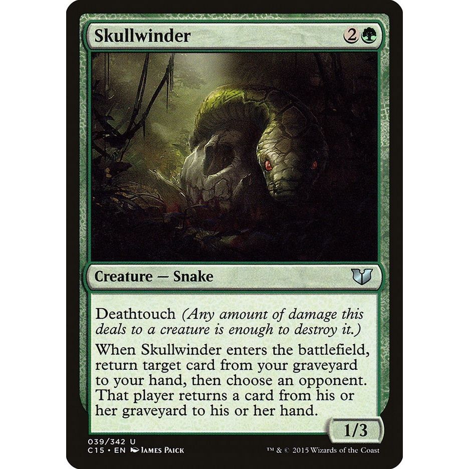 Image for Skullwinder (39) (C15) - Magic: The Gathering