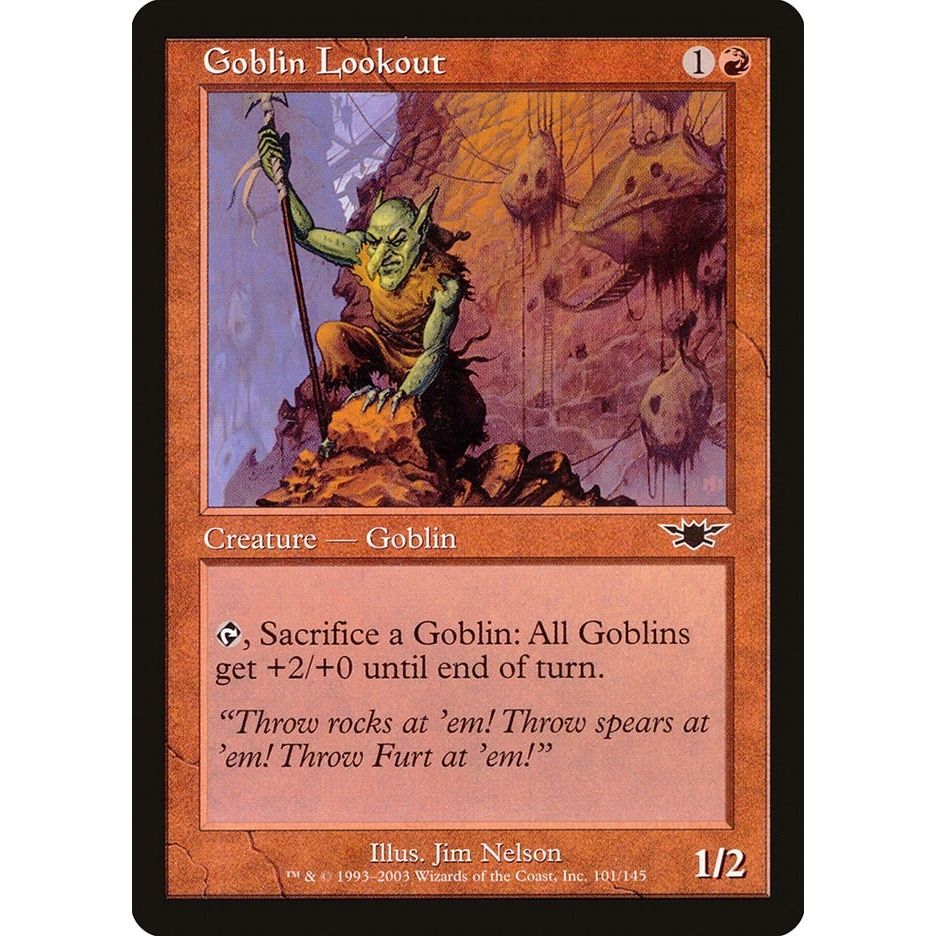 Image for Goblin Lookout (101) (LGN) - Magic: The Gathering