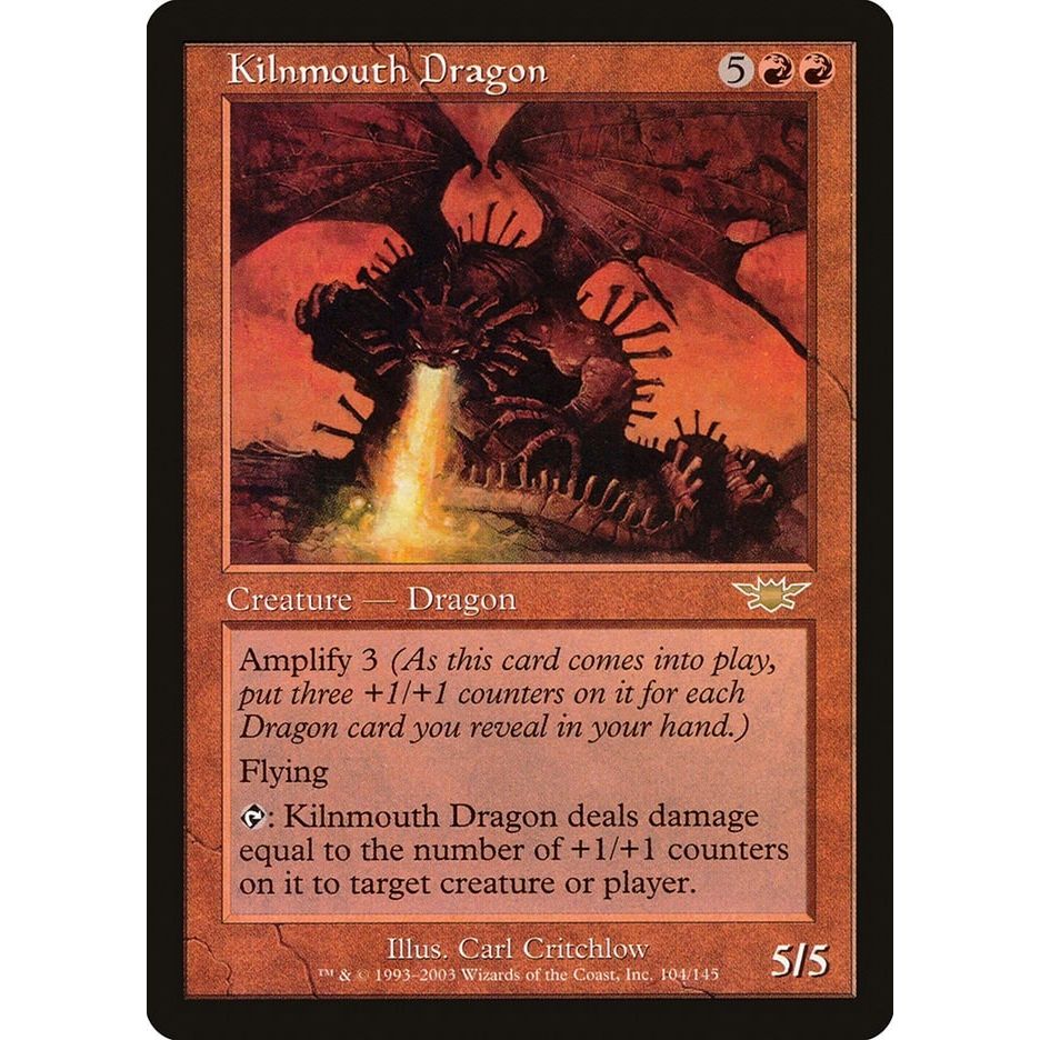 Image for Kilnmouth Dragon (104) (LGN) - Magic: The Gathering