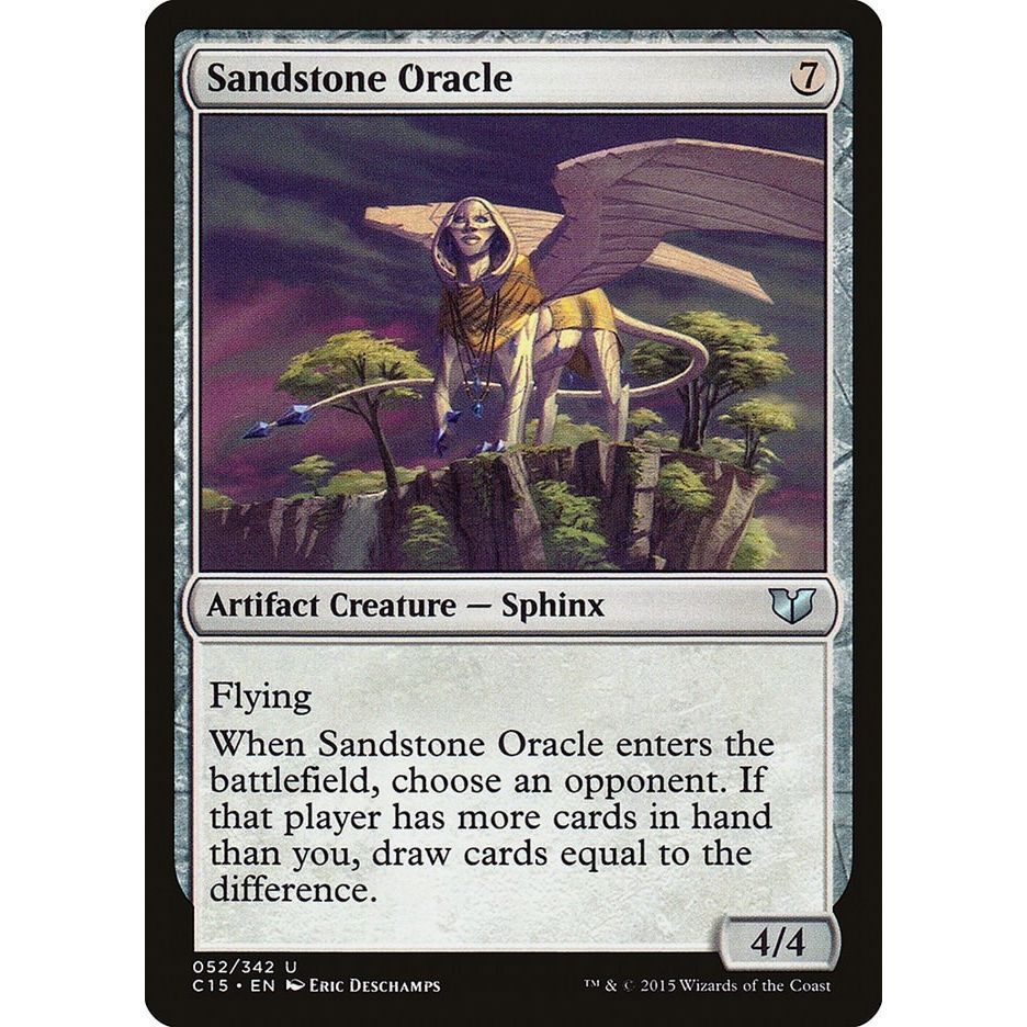 Image for Sandstone Oracle (52) (C15) - Magic: The Gathering