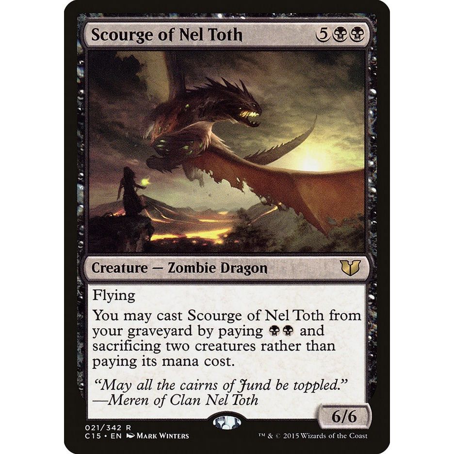 Image for Scourge of Nel Toth (21) (C15) - Magic: The Gathering