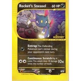 Image for Rocket's Sneasel - 5 [Winner] (005/009) (PR) - Pokemon