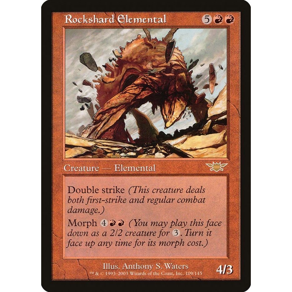 Image for Rockshard Elemental (109) (LGN) - Magic: The Gathering
