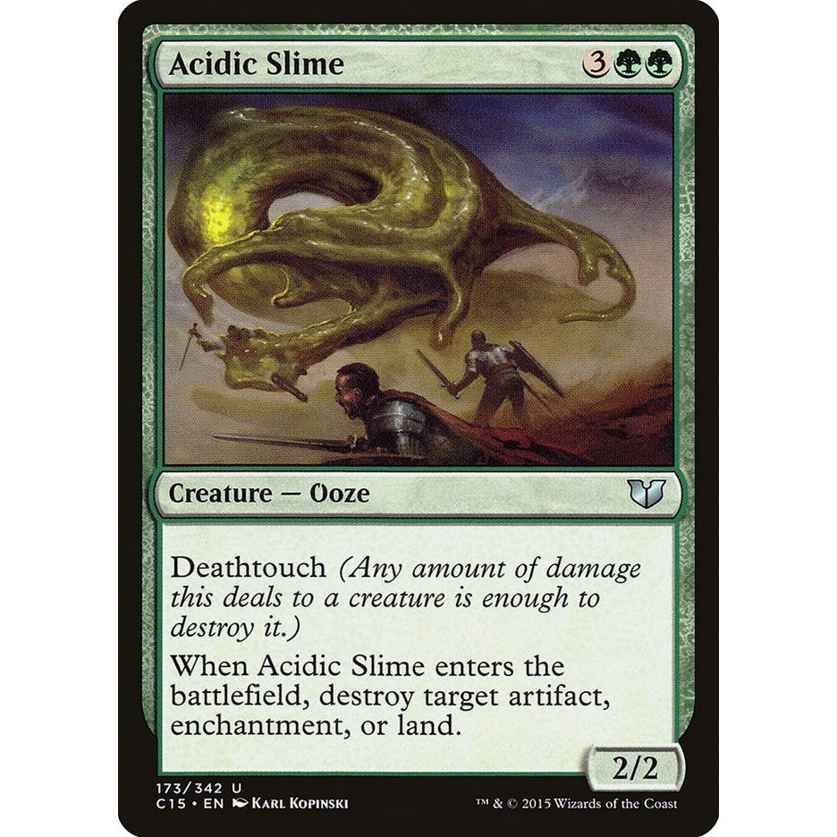 Image for Acidic Slime (173) (C15) - Magic: The Gathering