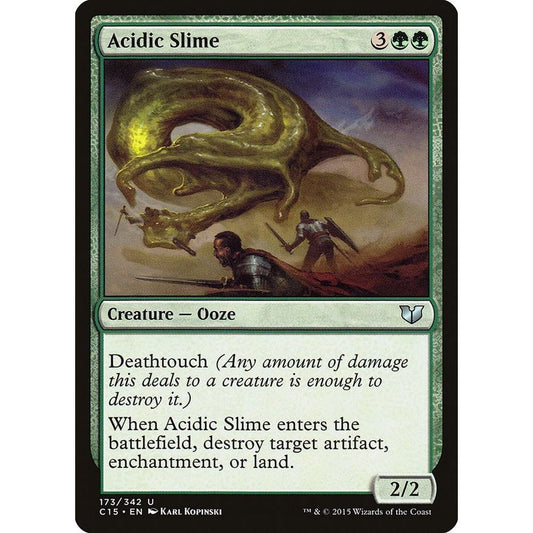 Image for Acidic Slime (173) (C15) - Magic: The Gathering