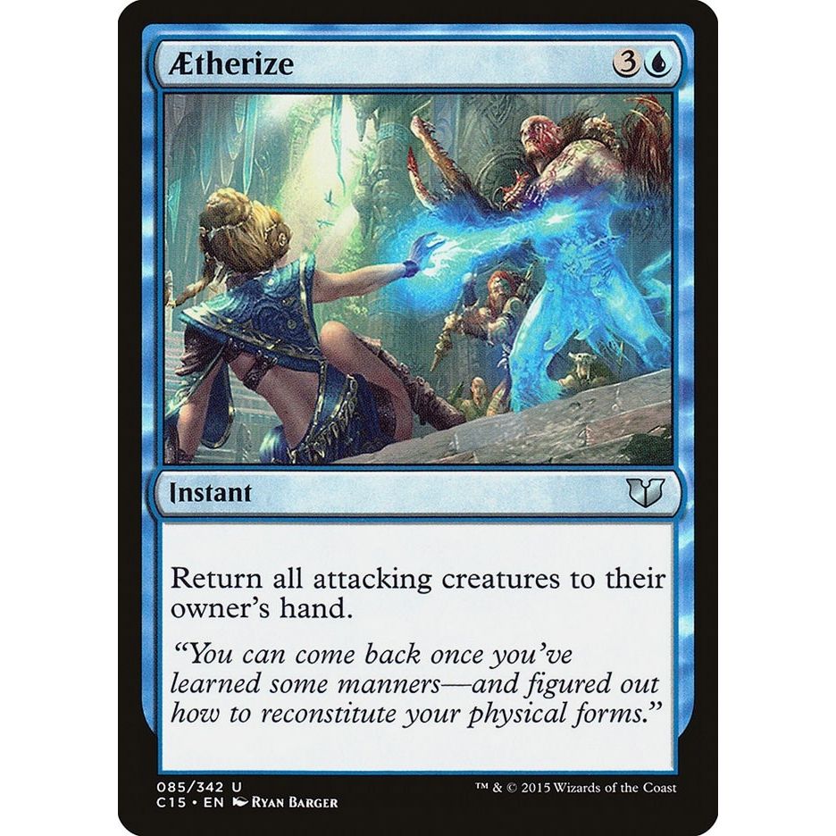 Image for Aetherize (85) (C15) - Magic: The Gathering