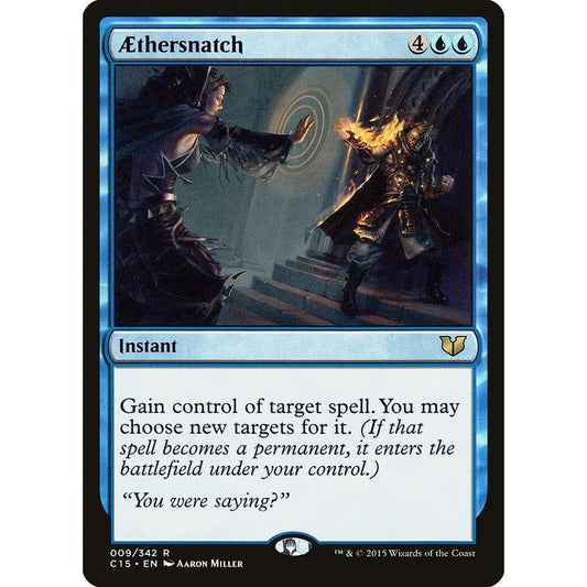 Image for Aethersnatch (9) (C15) - Magic: The Gathering