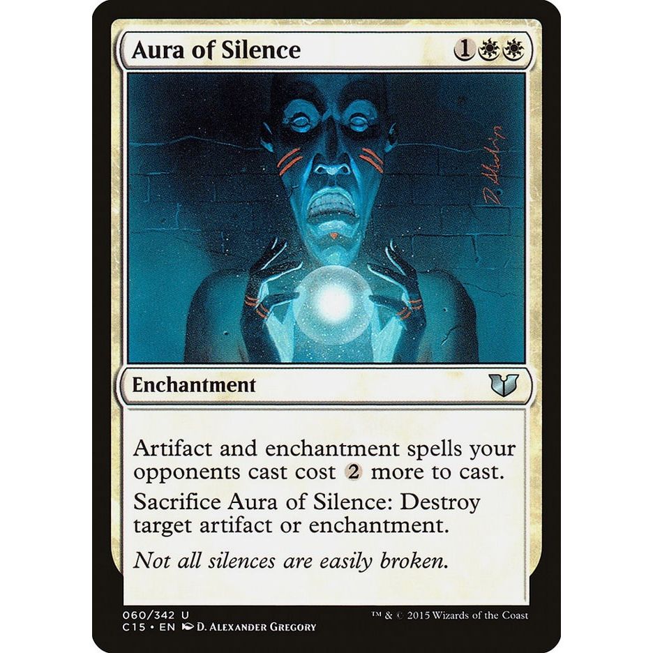 Image for Aura of Silence (60) (C15) - Magic: The Gathering