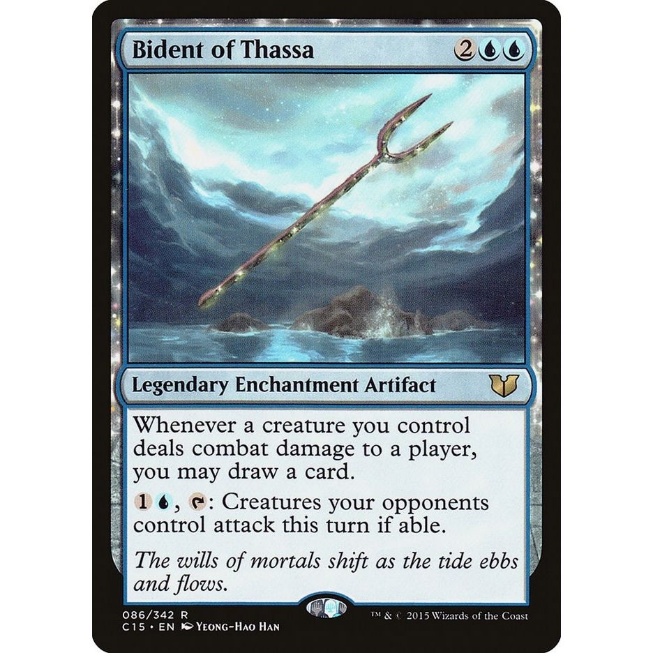 Image for Bident of Thassa (86) (C15) - Magic: The Gathering