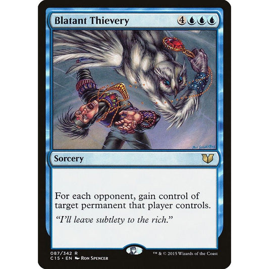 Image for Blatant Thievery (87) (C15) - Magic: The Gathering